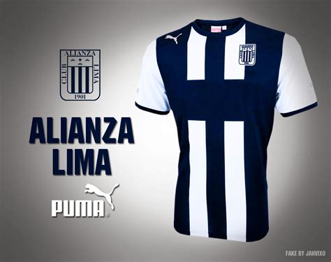 Bienvenidos al instagram oficial del club alianza lima. jahv art&desing: Alianza Lima Puma Jersey