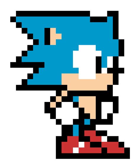 Sonic The Hedgehog Pixel Art Templates Minecraft Pixel Art Building Ideas