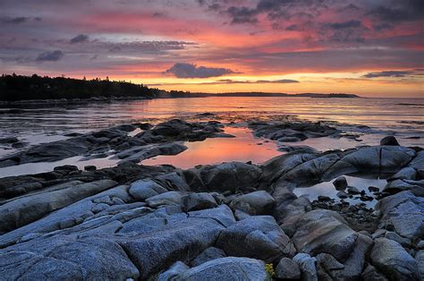 Coast Of Maine Sunset Photograph By Christian Heeb Fine Art America