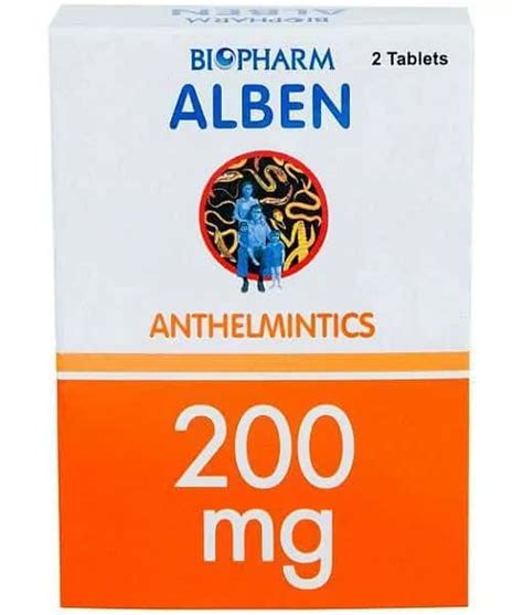 Альбен Альбендазол 200 мг Alben Albendazole 200 Mg — Товары из