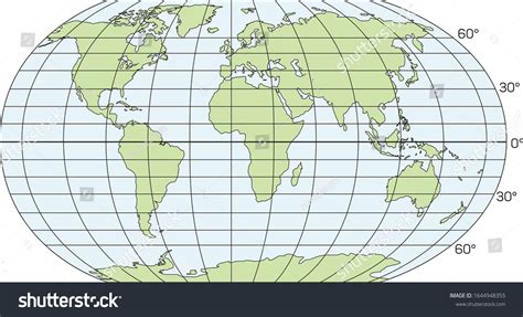 Latitude And Longitude World Map