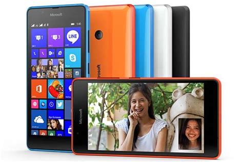 Microsoft Lumia 540 Dual Sim Windows Phone Announced Gadgetsin