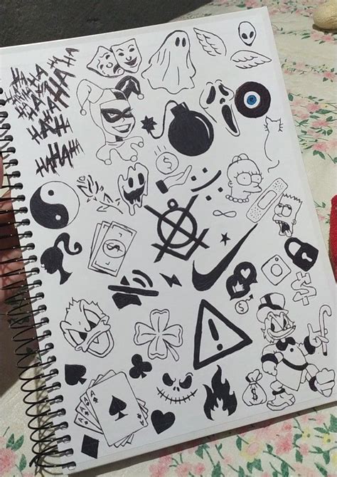 Capa De Caderno Com Desenhos Esse Eu Que Desenhei 🏻 Rabiscos