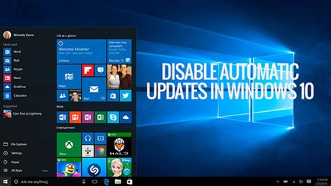 How To Disable Or Turn Off Automatic Updates In Windows 10