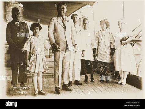 Malaysia - The Sultan of Johor Stock Photo - Alamy