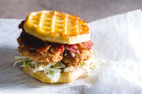 The Front Page Of The Internet Waffle Sandwich Chicken And Waffles Chicken And Waffle