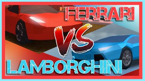 Is a lamborghini faster than a ferrari. FERRARI VS. LAMBORGHINI! WHICH IS FASTER? | Roblox Jailbreak - YouTube