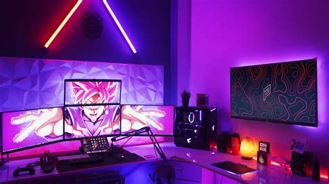 My Epic 10000 Dream Gaming And Streaming Setup Tour 2021 Youtube