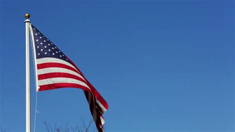 American Flag Slow Motion Stock Footage Video 3206005 Shutterstock