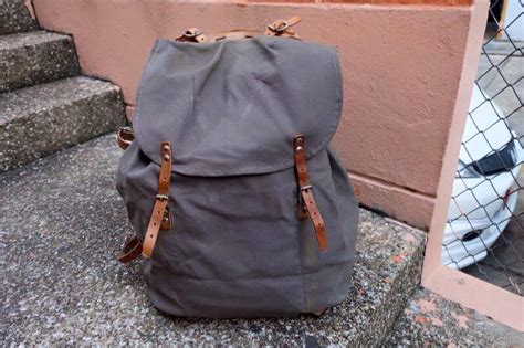 เสื้อผ้า แฟชั่น : กระเป๋าทหารสวีเดน WWII M39 Swedish Army backpack ...