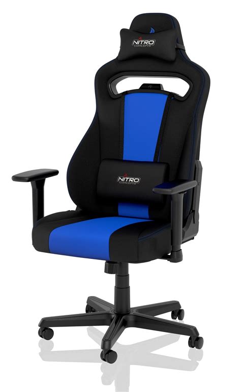 Nitro Concepts E250 Gaming Chair Black And Blue Buy Now At Mighty