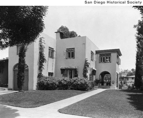 House Designed By Irving Gill At 3415 Albatross Avenue — Calisphere
