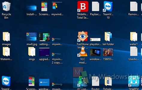 How To Change Desktop Icon Spacing In Windows 10