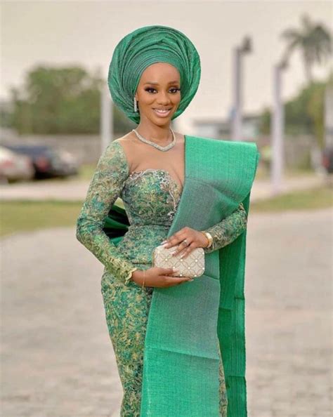 Yoruba Traditional Dress African Asoebi Style African Lace Etsy