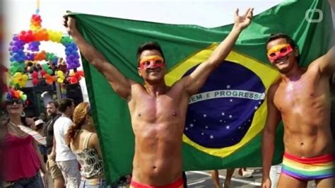 Brazilian Mayor Marries Same Sex Partner Youtube