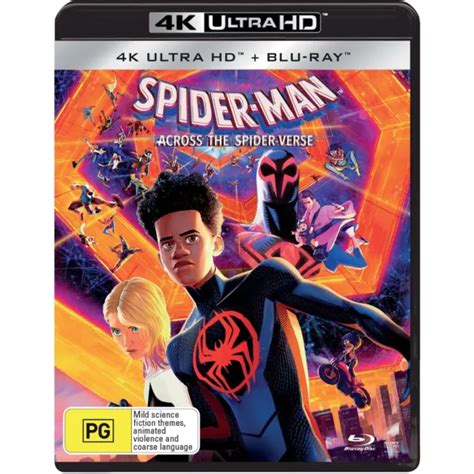 SPIDER MAN ACROSS The Spider Verse K UHD Blu Ray NEW PicClick