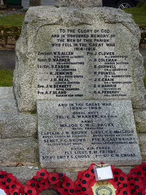 Leicestershire War Memorials