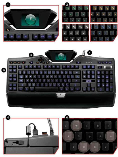 Logitech G19 Programmable Gaming Keyboard With Color Display Spicytec