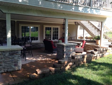 Well patty, said our expert, there are a few guidelines to follow modern vinyl is sturdy, and it will not crack, break, or split under pressure. Patio Under Deck Ideas - Get in The Trailer