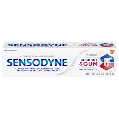 Sensodyne Sensitivity And Gum Teeth Whitening Sensitive Toothpaste 34