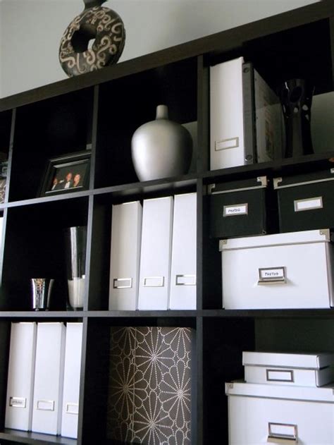 Print in black and white. Decorating A Black & White Office: Ideas & Inspiration