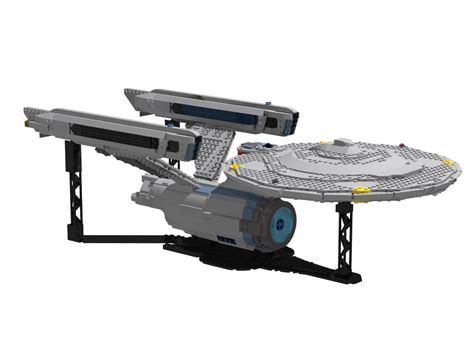 Lego Star Trek Moc Uss Enterprise Ncc 1701 Instructions Only