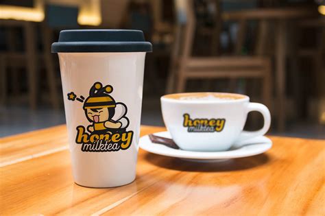 Looking for a good deal on brand honey? Honey Milk Tea | Brand Identity on Behance
