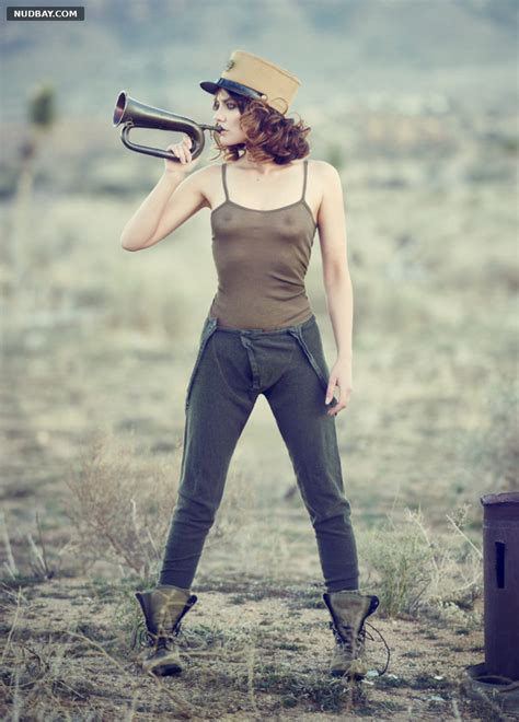 Lauren Cohan Naked See Through Photoshoot For Imagista Magazine 2014
