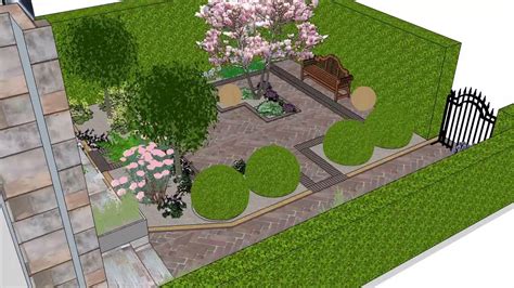 Shelloch Garden Designs Garden Model Strathbungo Youtube