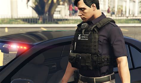 Us Air Force Japanese Sentry Guard And Patrolman Vest Gta 5 Mod