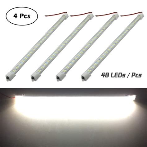 12V 48 LEDs Interior Light Bar for Car Van Indoor and Home ...