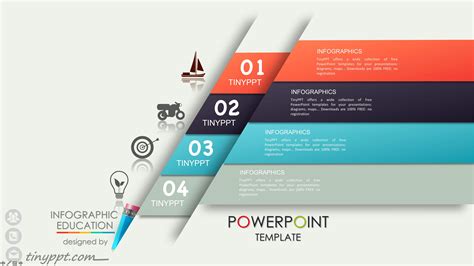 Elegant Business Template Design Infographic Powerpoint Powerpoint