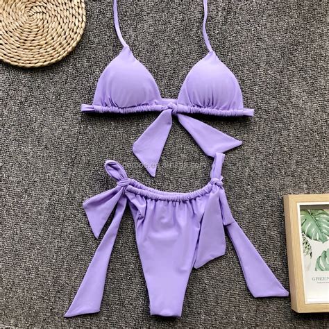 2019 Custom Swimwear 18 Teen Hot Sexy Bikini Girl Open Micro Bikini Swimwear Beachwear Thong