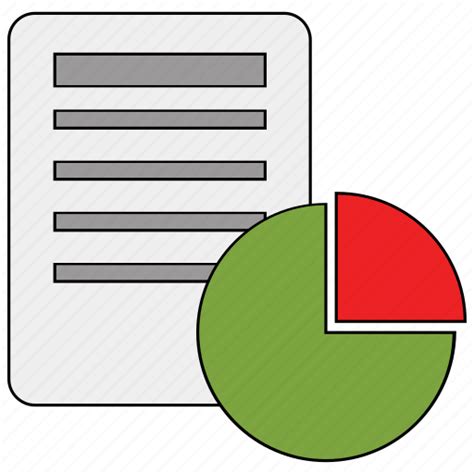 Business report, financial report, graph report, pie graph, report icon - Download on Iconfinder