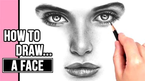 Get inspired by the most beautiful portrait sketches on pinterest and try to draw them yourself in your. How to Draw a Realistic Face | Drawing Tutorial Part 1: Eyes, Nose + Mouth - YouTube