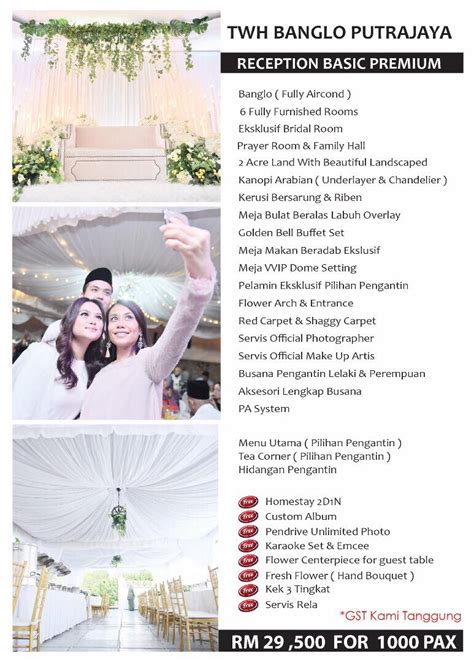Home > media > teks ucapan > ucapan bajet 2018. The Wedding Heritage Tawar Pakej Lengkap Kahwin 2018/2019 ...