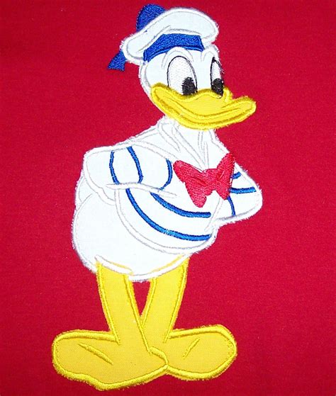 Sample Sale Boys Red Ls Donald Duck Sailor Shirt Size Etsy