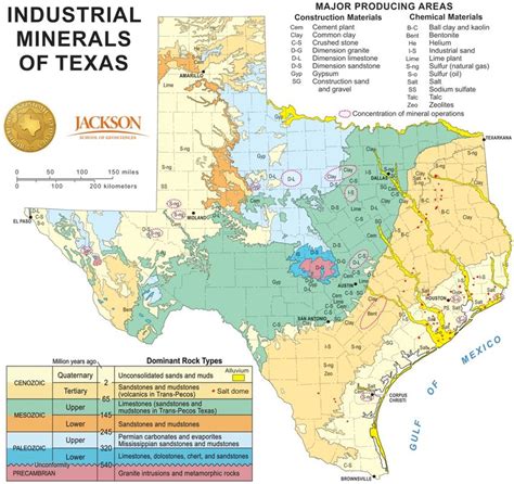 Texas Geologic Map