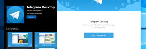 Telegram Desktop Windows 10 Download