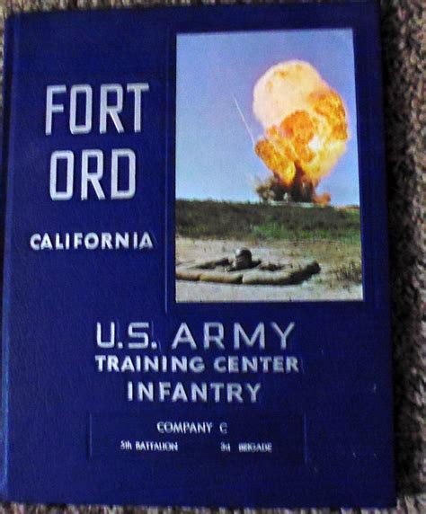 Fort Ord Us Army Training Center Yearbook Company C 5th Etsy Us