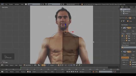 Creating Human Character In Blender Part 1 Youtube