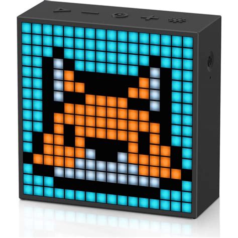 Bocina Bluetooth Divoom Timebox Mini Pixel Art Led Programable Color