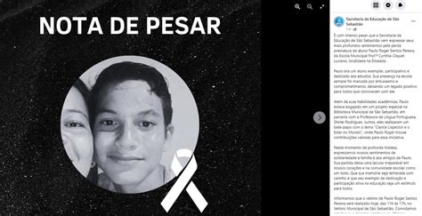 Adolescente De 14 Anos Morre Após Bater Bicicleta Em Poste Em São Sebastião Sp Vale Do