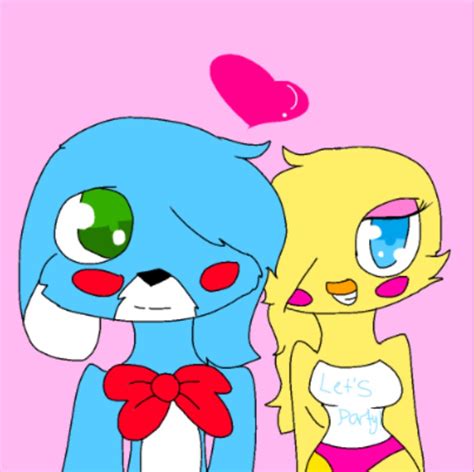 Toy Bonnie X Toy Chica By Askthemangles247 On Deviantart