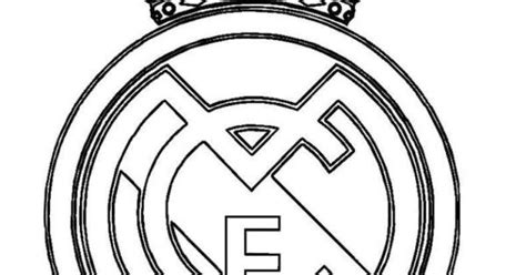Real Madrid Logo Soccer Coloring Pages | Soccer ⚽️ ️ | Pinterest | Real madrid logo, Real madrid ...