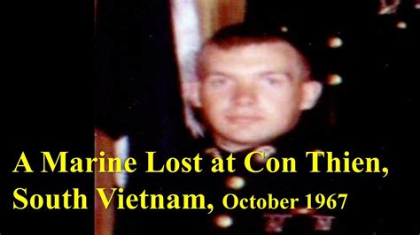 A Marine Lost At Con Thien South Vietnam October 1967 Youtube