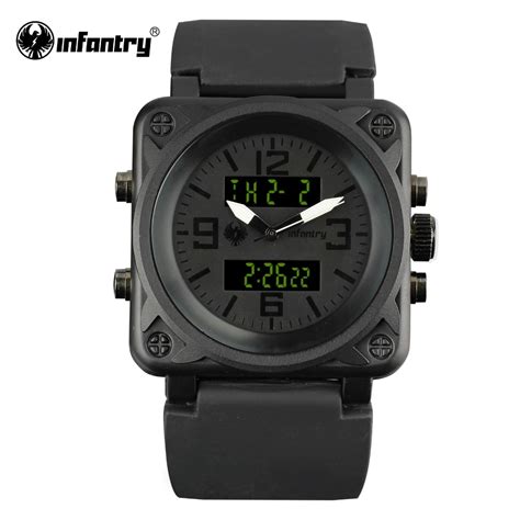 Infantry Military Watch Men Square Tactical Mens Watches Top Brand