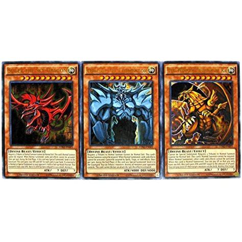 Konami Yugioh Legendary Decks Ii Ultra Rare Yugis God Card Set Ldk2