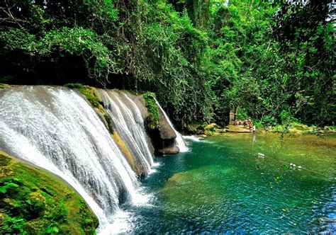 Get Lost In Jamaica S Most Beautiful Falls Swimming Holes Waterfall Park Waterfall