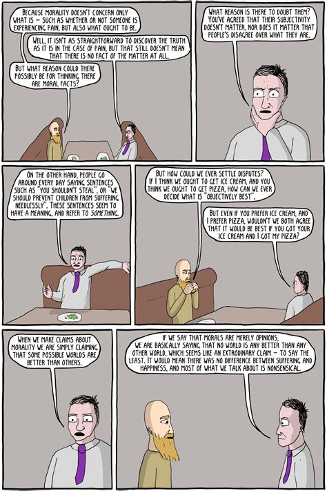 A Dialogue On Morality Existential Comics